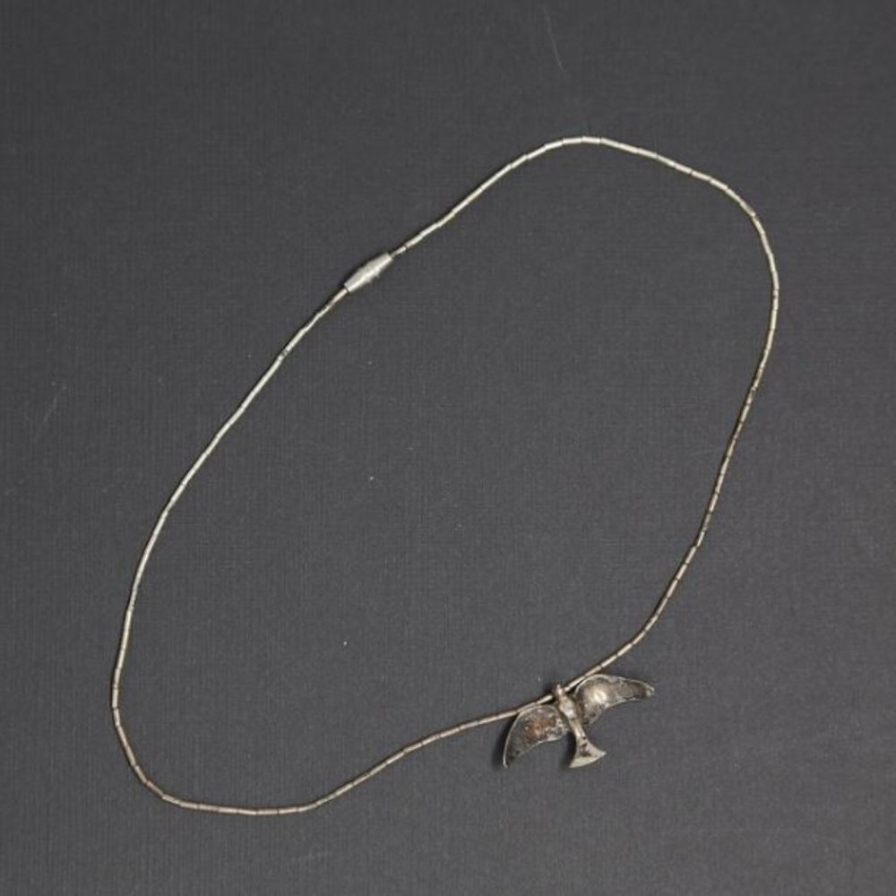 Dainty Silver Bird Necklace